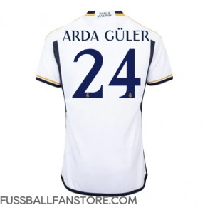 Real Madrid Arda Guler #24 Replik Heimtrikot 2023-24 Kurzarm